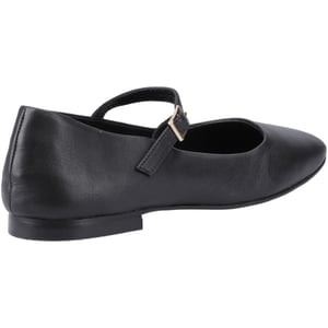Hush Puppies Pasha Damers Svarta Läderskor