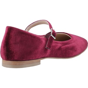 Hush Puppies Pasha Velvet Dames Bordeau Schoenen
