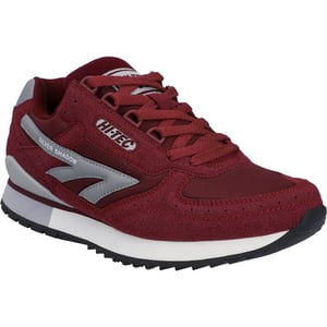 Hi-Tec Silver Shadow Pu Suède/polyester Heren Cherry Veterschoenen