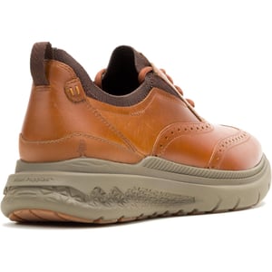 Hush Puppies Excel Läder Herr Cognac Snörskor