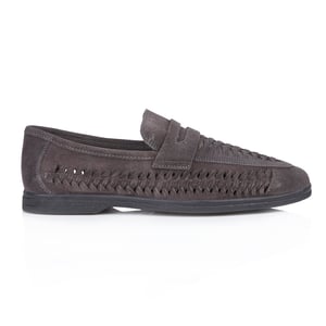 Silver Street London Perth Mens Loafers Grey
