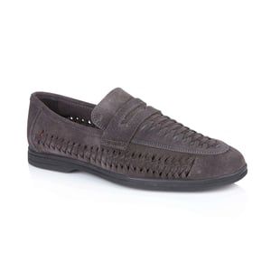Silver Street London Perth Mens Loafers Grey