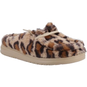 HEYDUDE Wendy Polyester Dames Tan/multi Muiltjes