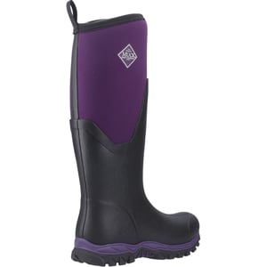 Muck Boots Arctic Sport II Lange Rubber Dames Zwart/Acai Winter Kniehoge Boots