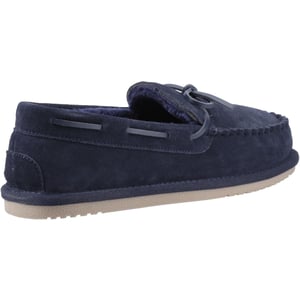 Hush Puppies Abraham Mocka Herrnavy Tofflor