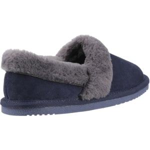 Hush Puppies Ariel Suede Women's Navy Slippers