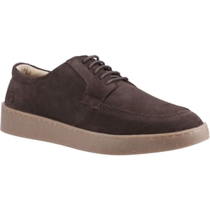 Hush Puppies Rafael Mockasiner i Suede för Män, Choklad