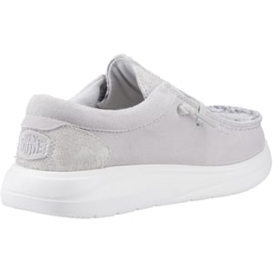 HEYDUDE Wendy COMF Leer Dames Grijs/Slang Moccasins Schoenen