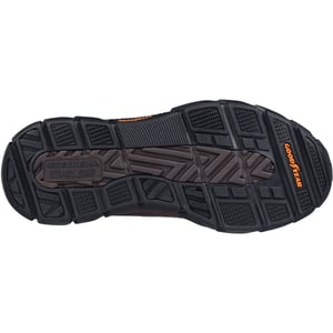 Skechers Respected Boswell Synthetische Heren Wandelschoenen Rood/bruin