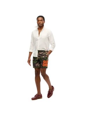 Superdry Heren Zwemkleding Sportkleding Logo 17