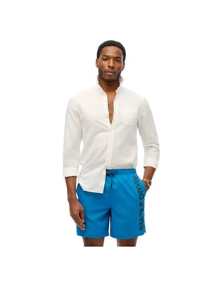 Superdry heren zwempak met grafische print, maat 17