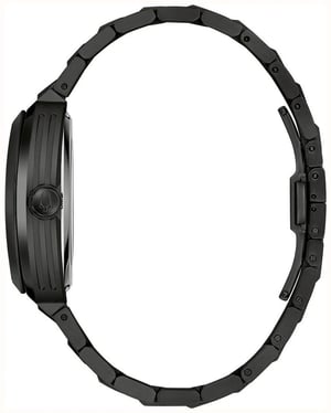 Bulova Maquina Heren Horloge Zwart 98A320