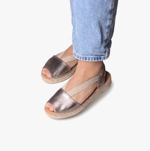 Toni Pons Etna Womens Espadrille Sandals Bronze