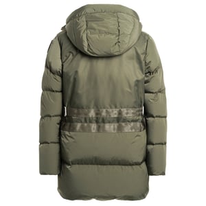 Parajumpers Venture Thyme Green Long Hooded Down Jacket