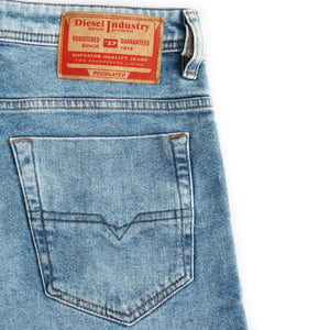 Diesel Slim Short Blauwe Denim Shorts