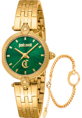 Just Cavalli JC1L330M0055 Ladies Mini Attraente Watch and Bracelet Gift Set