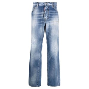Dsquared2 Roadie Jean Style Blue Denim Pants