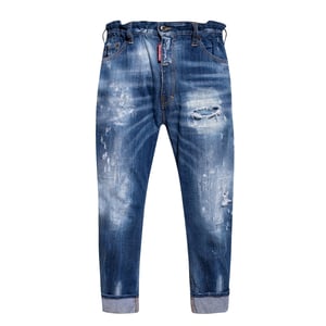 Dsquared2 Big Deans Brother Jean Blå Denimbyxor