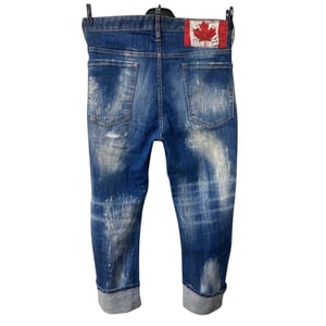 Dsquared2 Big Deans Brother Jean Blå Denimbyxor