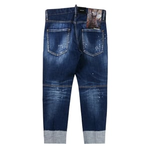 Dsquared2 Sailor Jean Dark Blue Patch Denim Pants