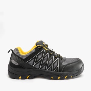 Grafters M065f Unisex Safety Trainers Grey/black