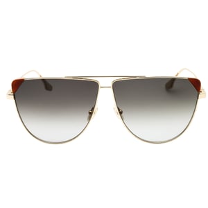 Victoria Beckham Gold Sunglasses