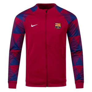 Nike 23/24 Barcelona Röd Träningsjacka Med Dragkedja