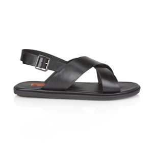 Silver Street London Croydon Mens Sandals Black