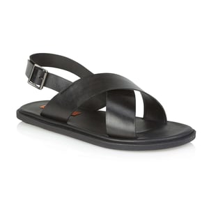 Silver Street London Croydon Mens Sandals Black