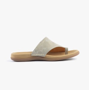 Gabor Lanzarote Womens Sandals Mushroom