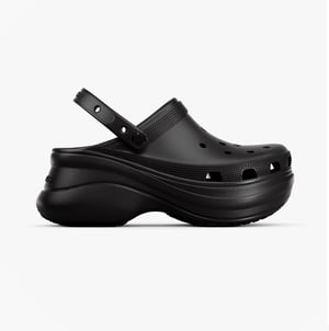 Crocs 206302-001 Classic Bae Womens Clogs Black