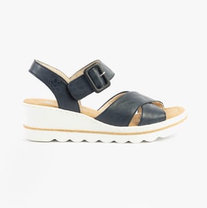 Rieker 67463-14 Womens Sandals Blue