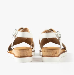 Gabor Rich Womens Sandals White