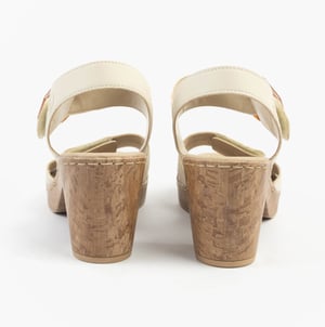 Rieker 66876-60 Womens Sandals Beige