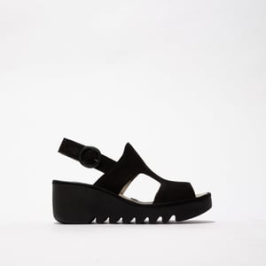 Fly London Baif585fly Womens Sandals Black