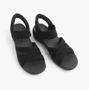 Skechers Arya - Cooling Off Dames Sandalen Zwart