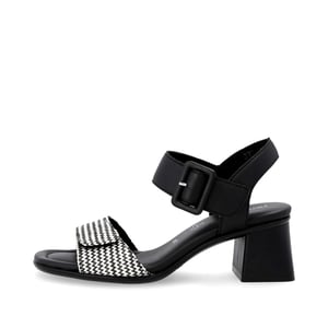 Remonte D1k51-03 Womens Sandals Black Combination
