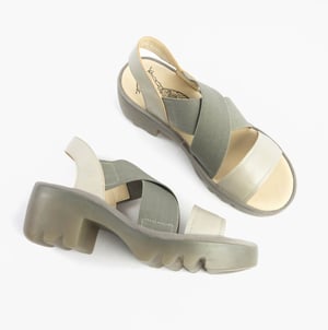 Fly London Taji502fly Womens Sandals Silver