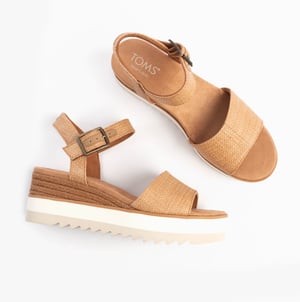 Toms Diana Womens Sandals Brown