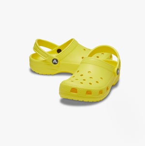 Crocs 206990-77j Classic Toddler Clogs Cyber Yellow