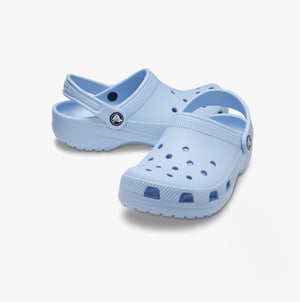 Crocs 206991-4ns Classic Kids Clogs Blue Calcite