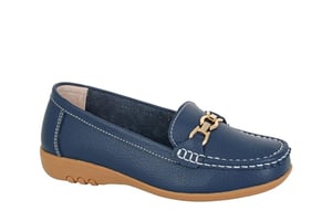 Boulevard Saddle Womens Loafers (Extra Wide)