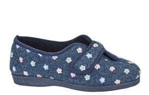 Sleepers Matilda Touch Fastening Womens Slippers