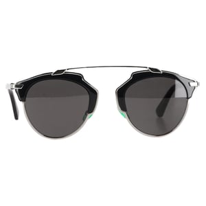 Dior Reflected Aviator Sunglasses in Black Metal