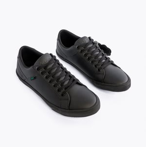 Kickers 116409 Kody Lo Unisex School Shoes Black