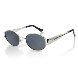 De-Gamme Silver Ovala Polariserade UV-skyddande Solglasögon - Monaco