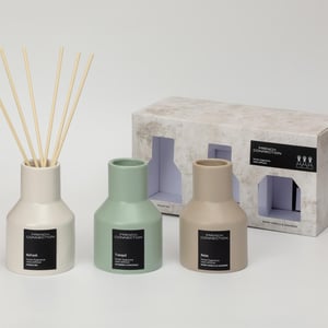 French Connection Stone Collection Trio of Reed Diffuser Gift Set 3 x 100ml