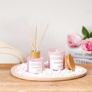 French Connection Pastel Collection Marshmallow Diffuser 100ml + Candle 130g