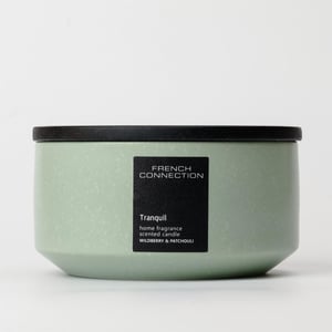 French Connection Stone Collection Wildberry & Patchouli Candle 405g