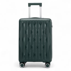Robust kabinväska i hårt skal, 37,5 x 20,5 x 55 cm, TSA-godkännande, lämplig för Easyjet, Ryanair, Wizzair